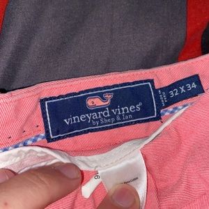 32x34 vineyard vines pink chinos